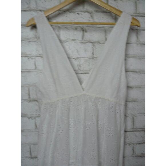 Pilyq Anne Eyelet Tiered Dress Swimsuit Beach Cover Up S XS NEW - Picture 4 of 8